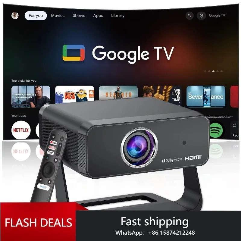 Home Office Google - 2026 New Projector GT350 Netflix Official