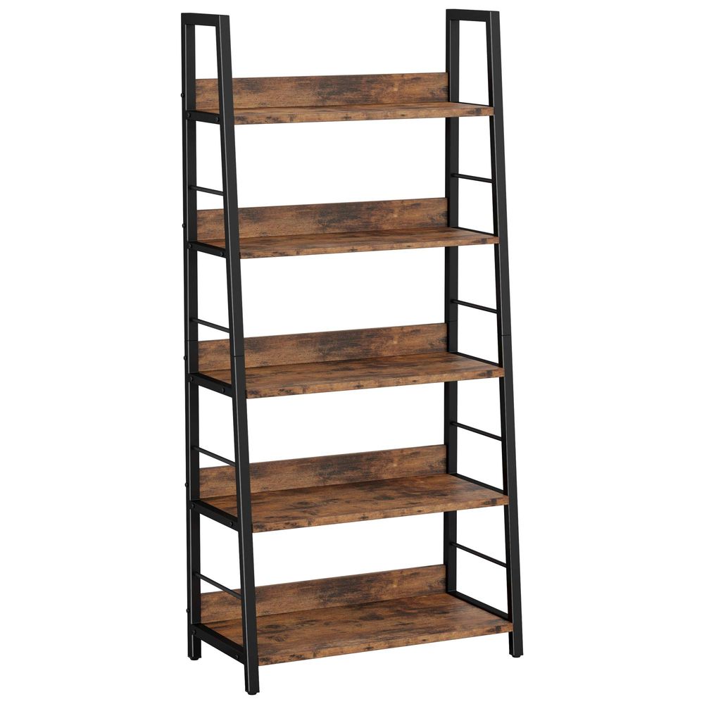Home Office For - Industrial Bookshelves and Bookcases, Ladder Shelf