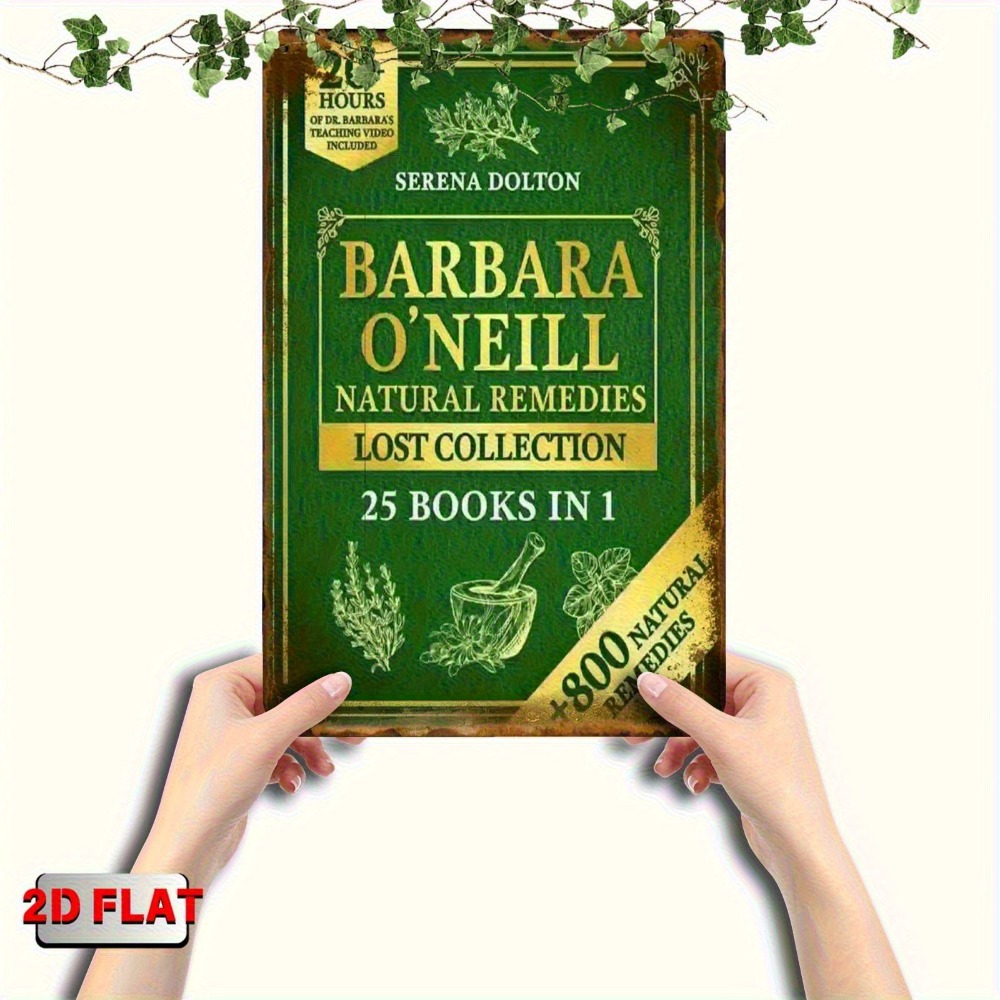 Home Office And Library - Vintage Metal Wall Decor 2D Barbara