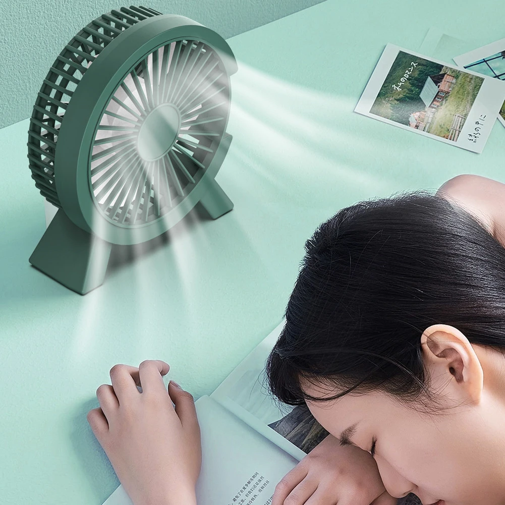Home Office For - Electric Mini Fan Portable Cooling for