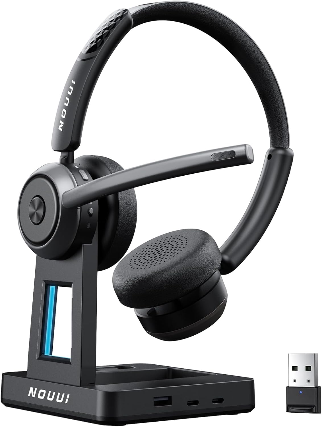 Wireless Headset with Mic for  - Noise Canceling Headphones avis et prix