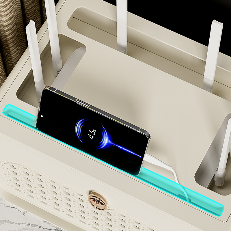 Router Storage Box Socket Cabl - Cable Management Box avis et prix