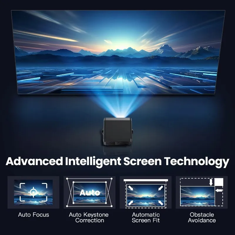 2026 New Projector GT350 Netfl - Home Office Google avis et prix