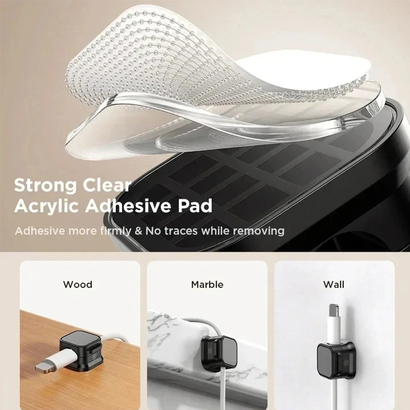 Magnetic Cable Clip Cable Hold - Cable Management Box avis et prix