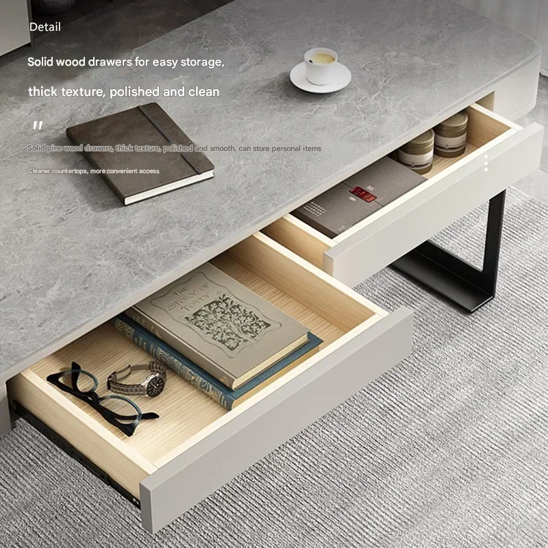 Women Storage Wood Office Desk - Home Office Trabajo avis et prix