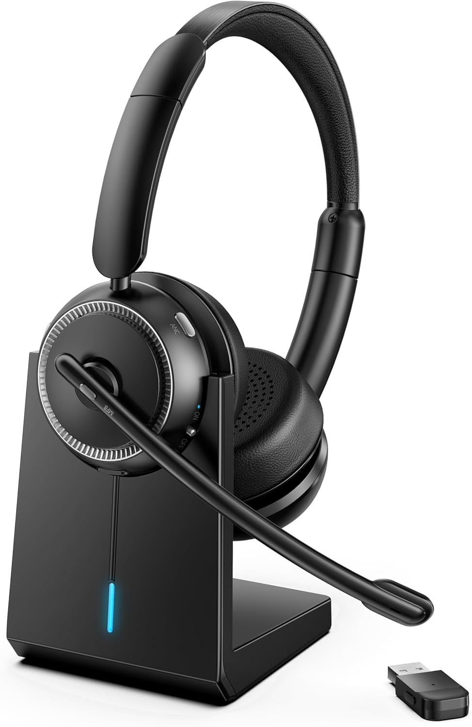 Bluetooth 5.4 ANC Headset with - Noise Canceling Headphones avis et prix
