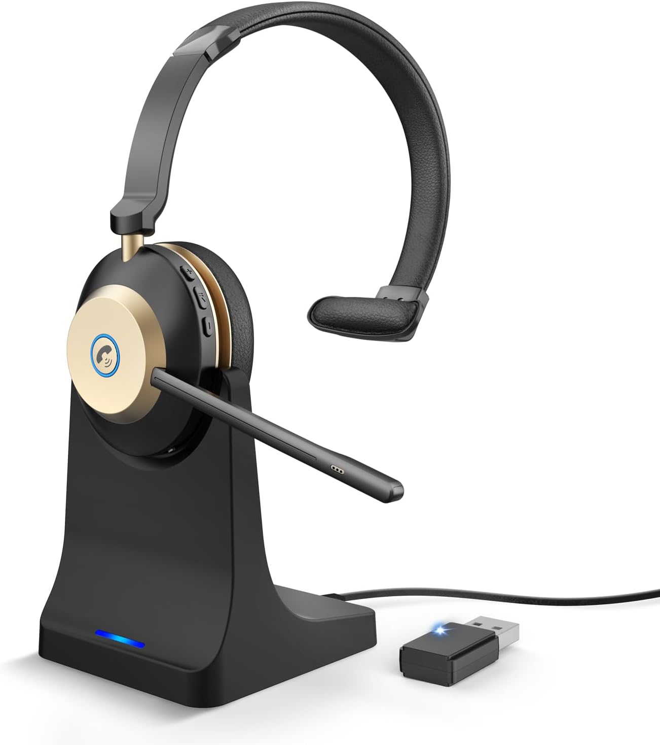 Wireless Headset with Mic, Noi - Noise Canceling Headphones avis et prix