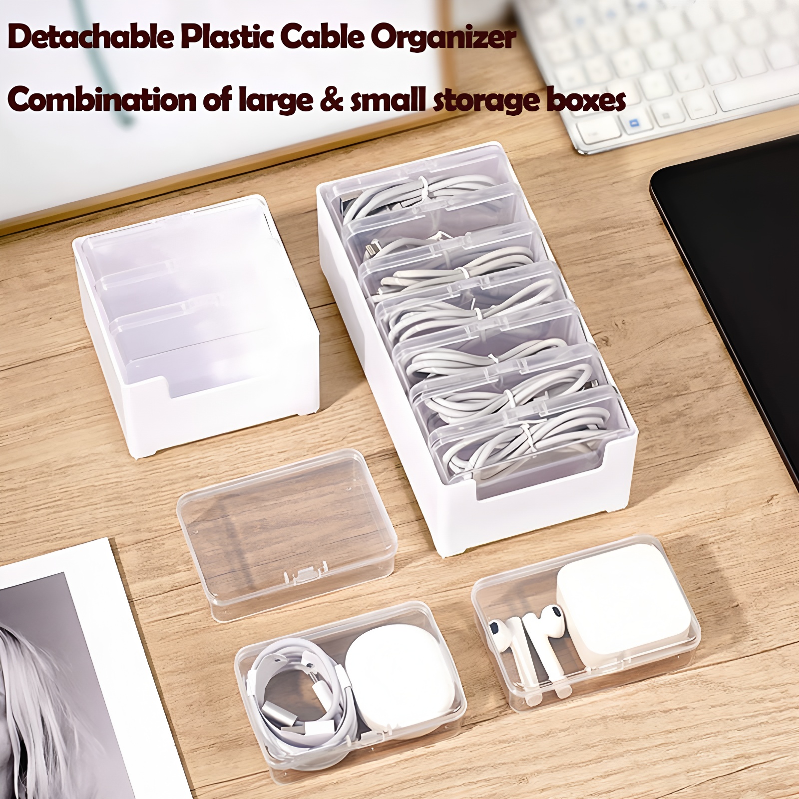 Durable Plastic Cable Organize - Cable Management Box avis et prix