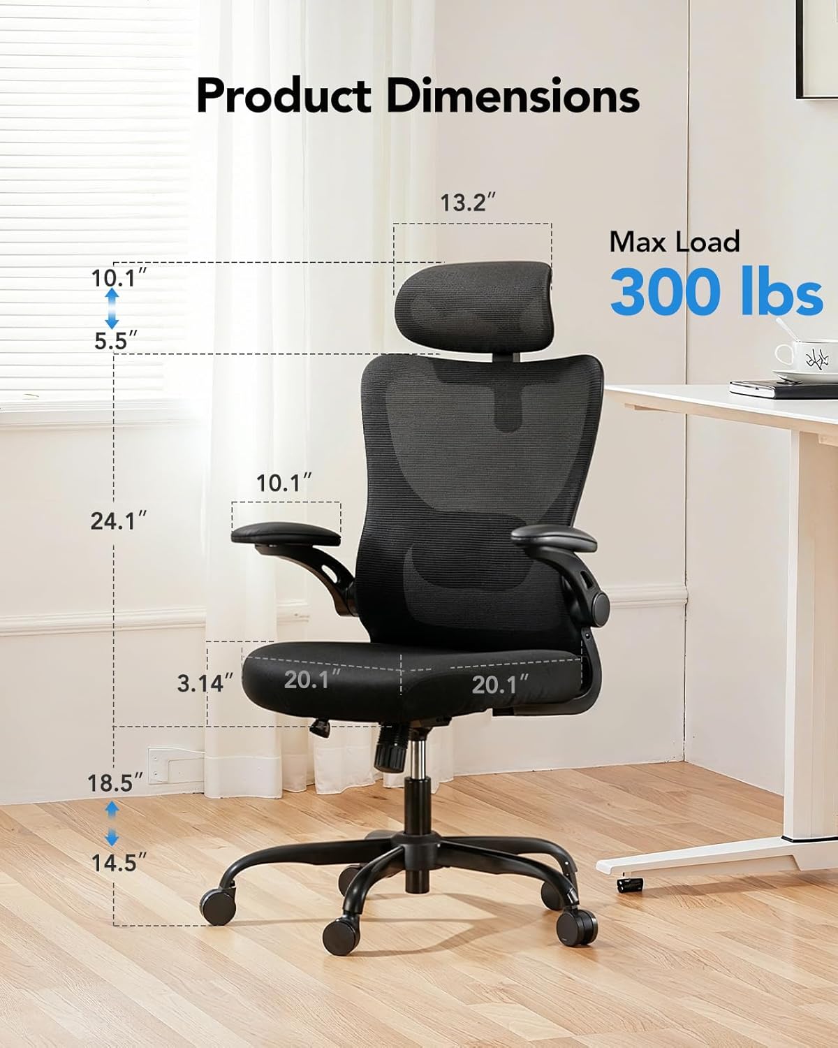 Ergonomic Office Chair, High B - Home Office Desk avis et prix