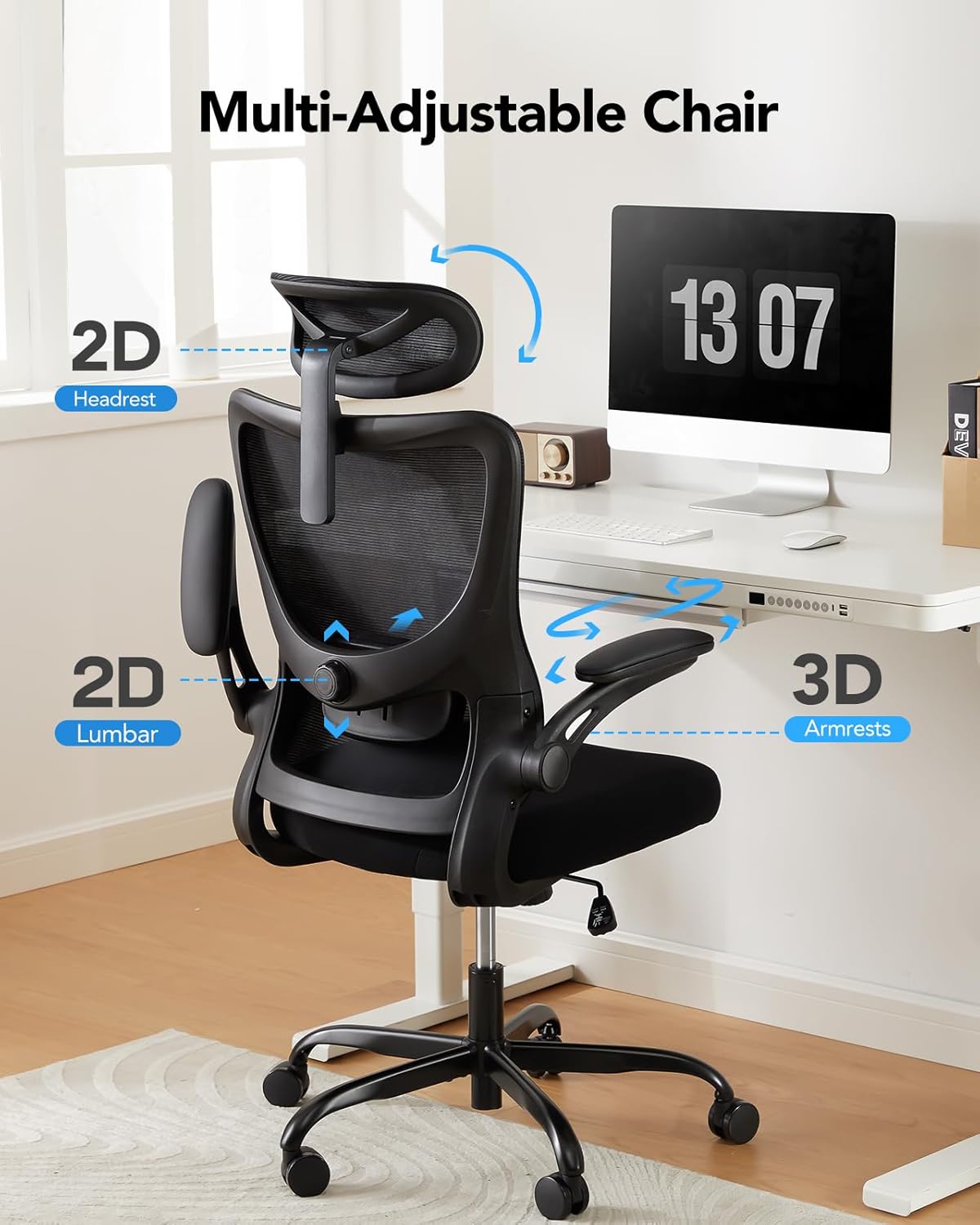 Ergonomic Office Chair, High B - Home Office Desk avis et prix