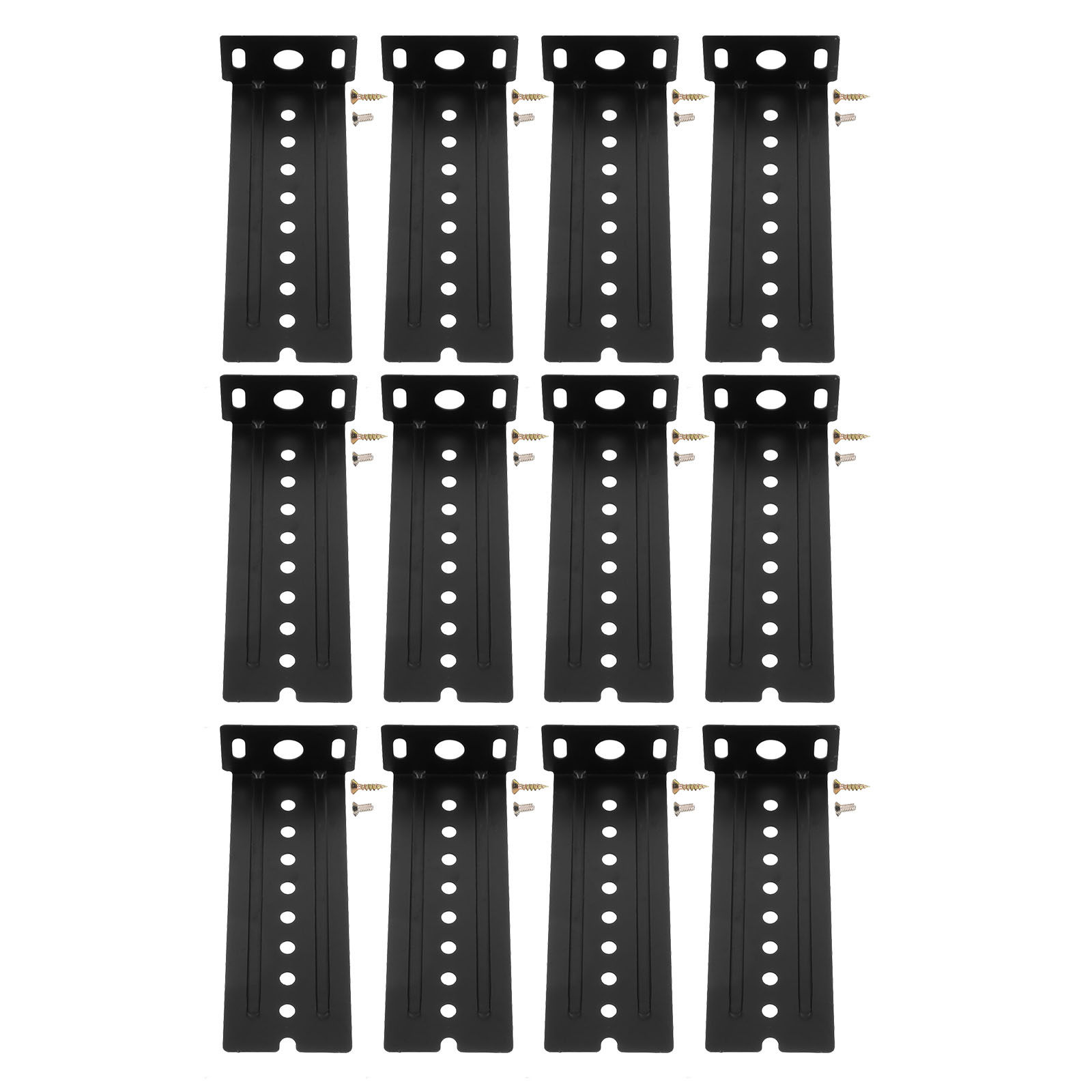 12Pcs Keyboard Slide Brackets  - Keyboard Tray Under Desk avis et prix