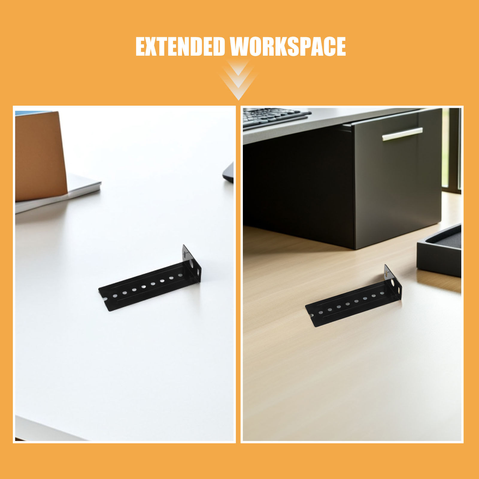 12Pcs Keyboard Slide Brackets  - Keyboard Tray Under Desk avis et prix