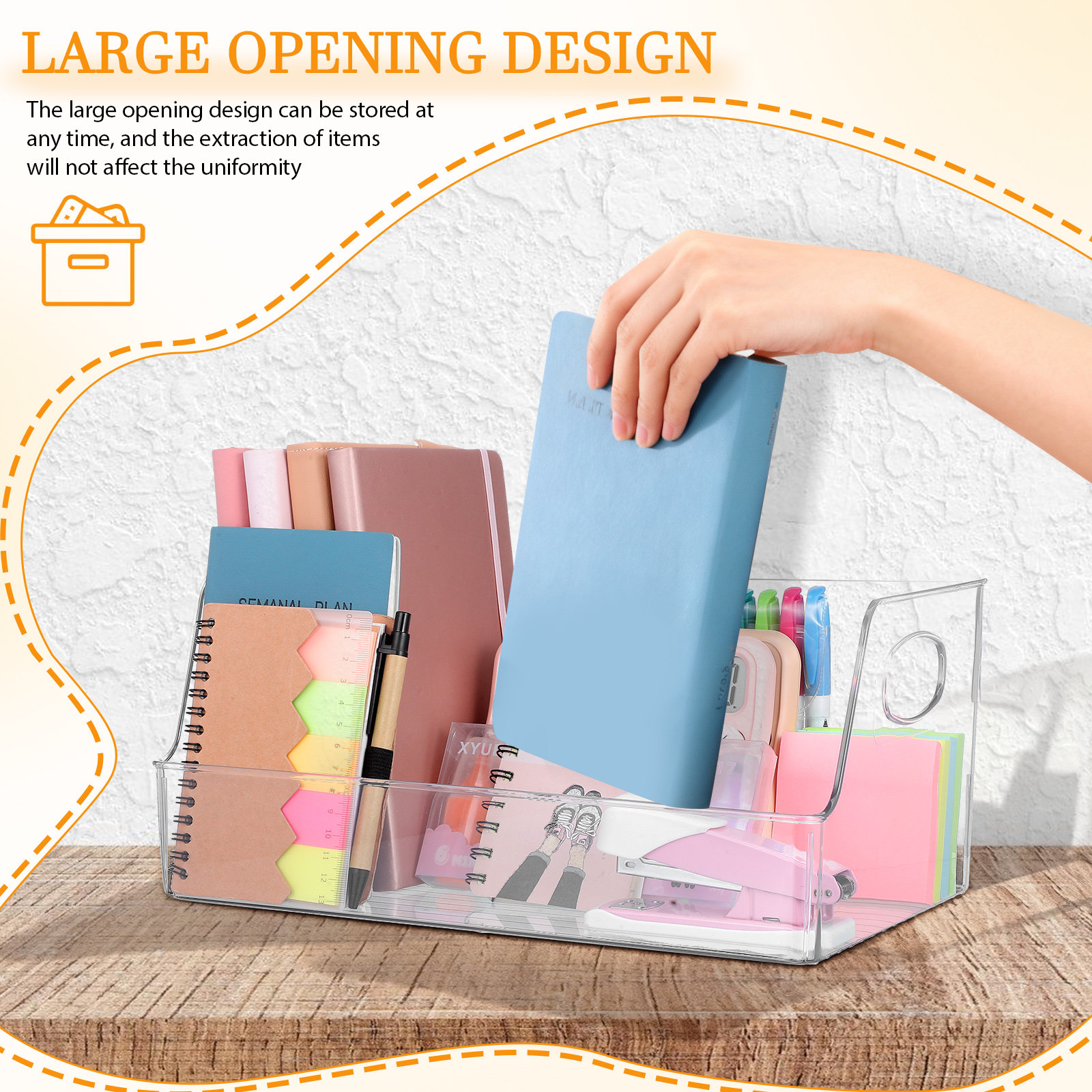Sturdy Drop Resistant Clear Bo - Home Office And Library avis et prix