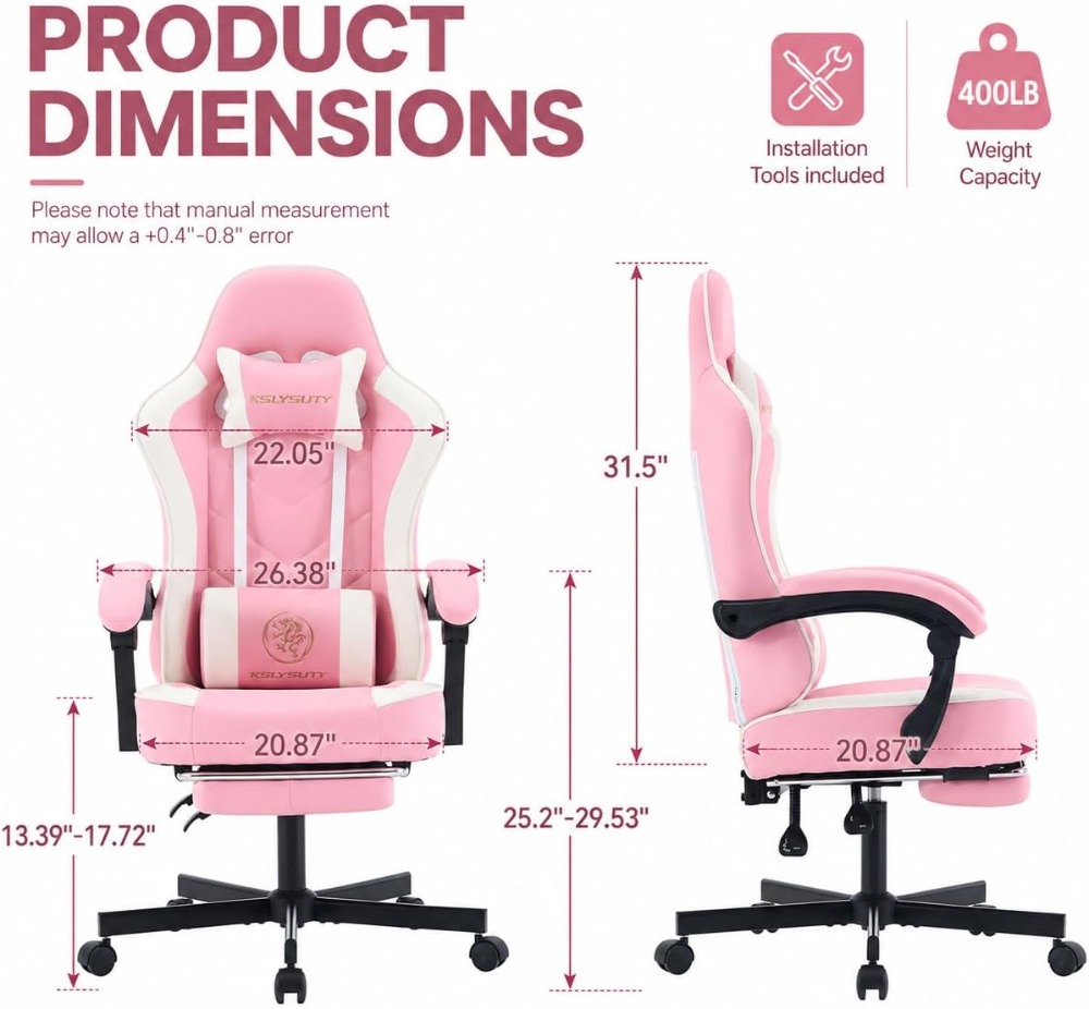 Ergonomic High Back Gaming Cha - Home Office Desk avis et prix