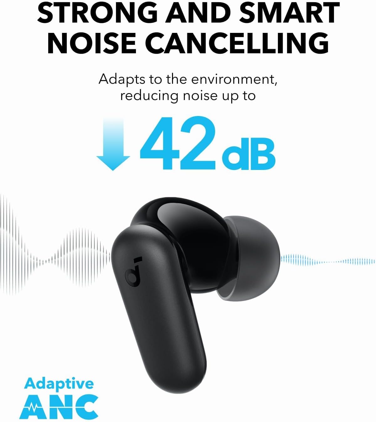 By Anker Soundcore P30i Intell - Noise Canceling Headphones avis et prix