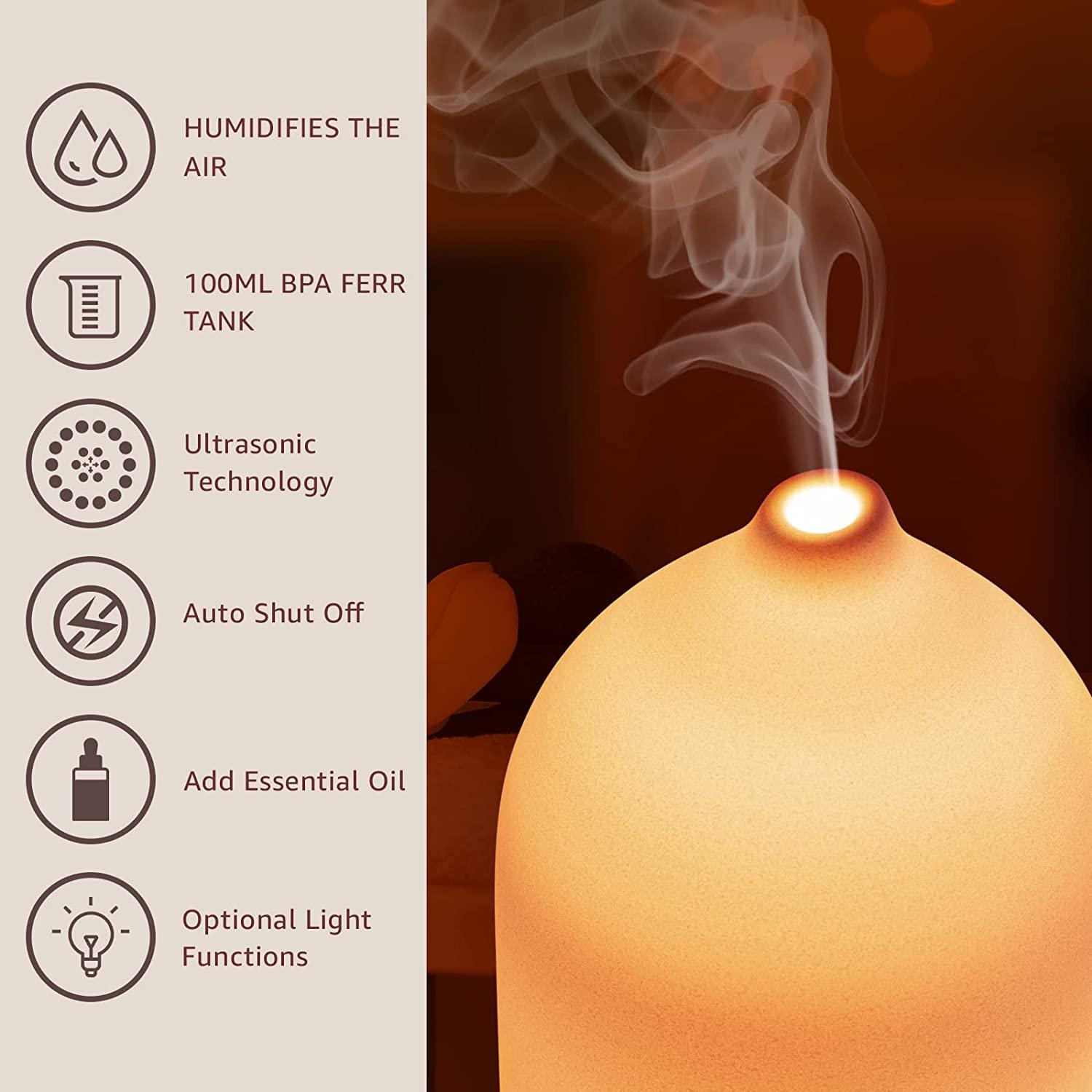 100ml Ceramic Essential Oil Di - Home Office Gadgets avis et prix