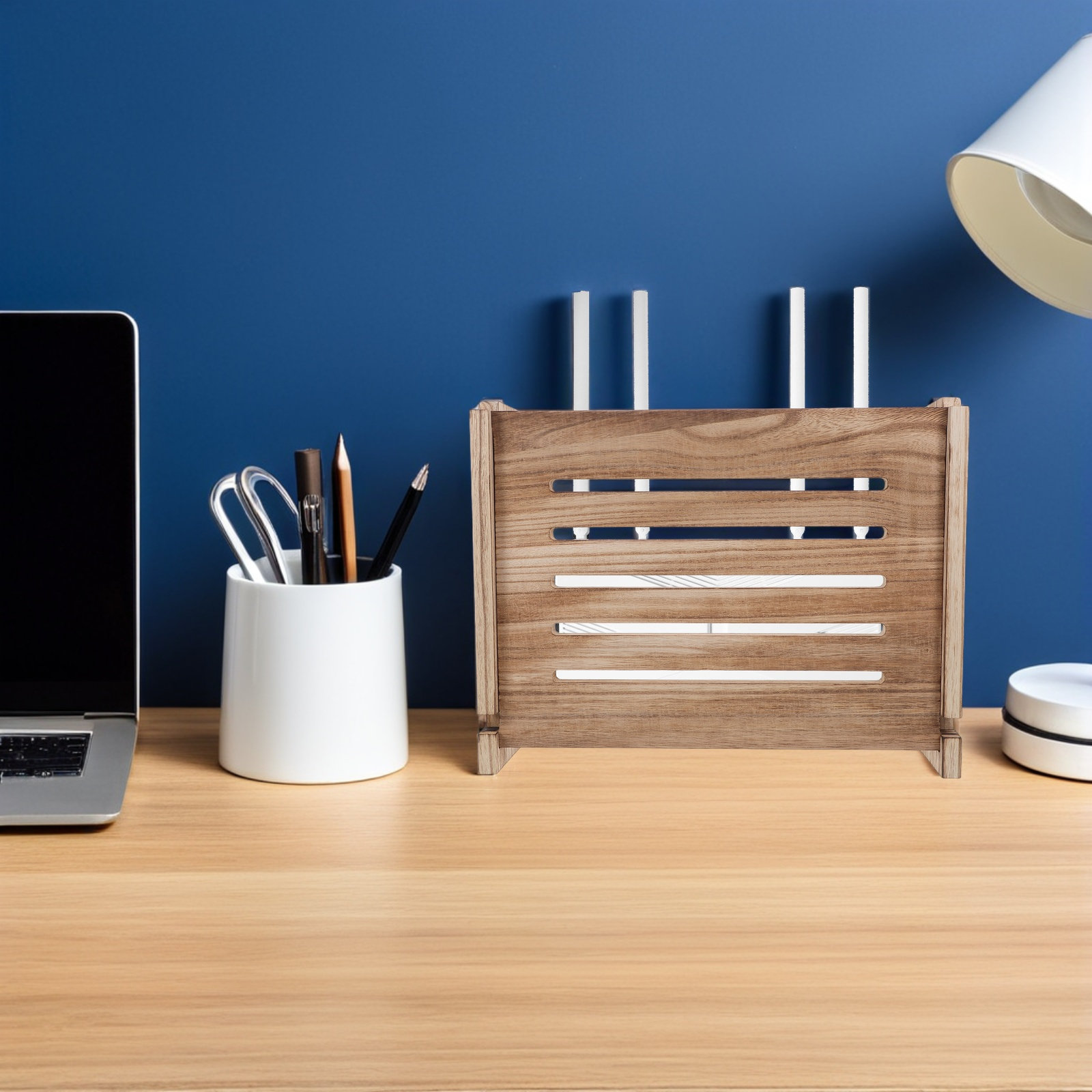 Wooden Wall Mounted Router Sto - Cable Management Box avis et prix
