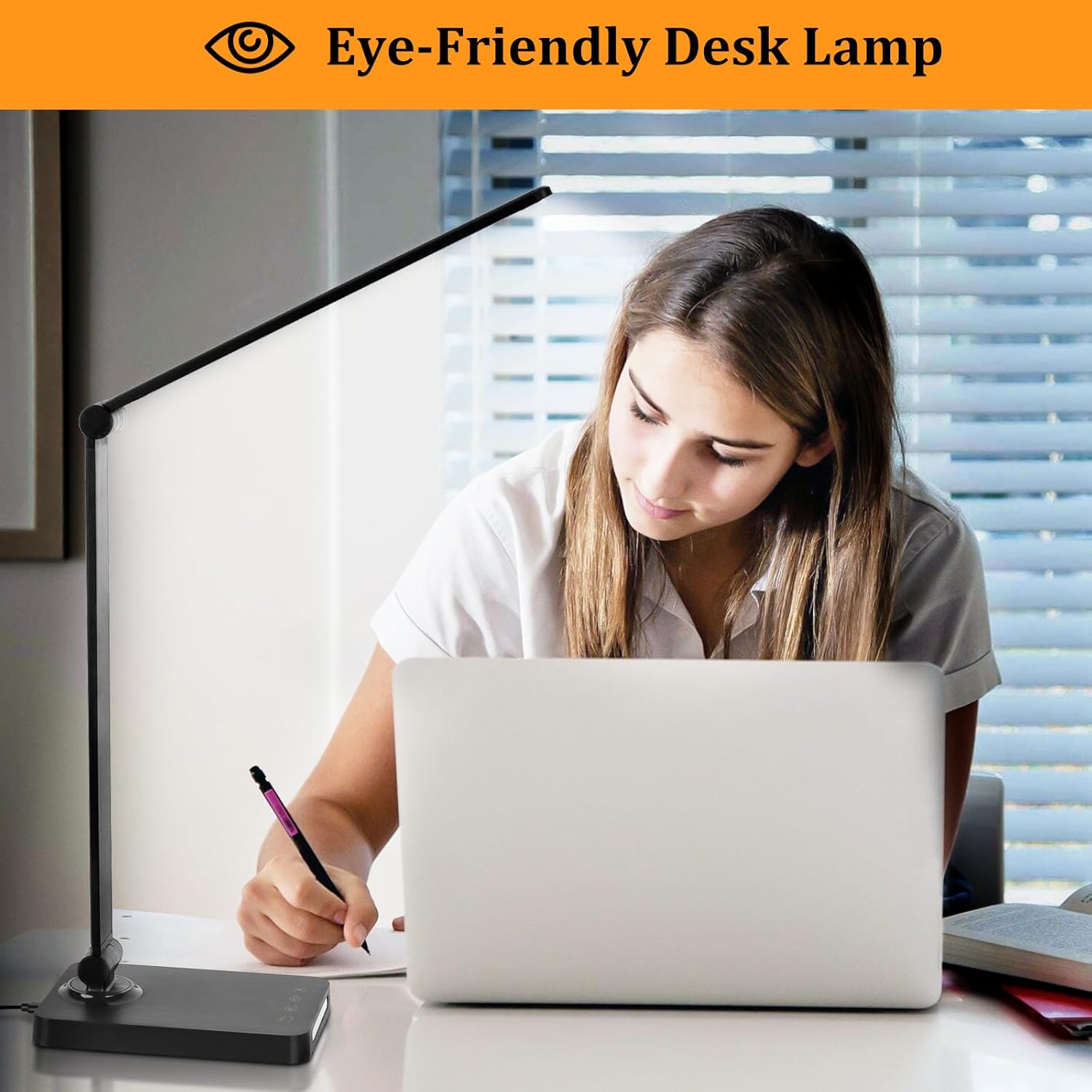LED Desk Lamp with USB Ports,  - Home Office Desk avis et prix