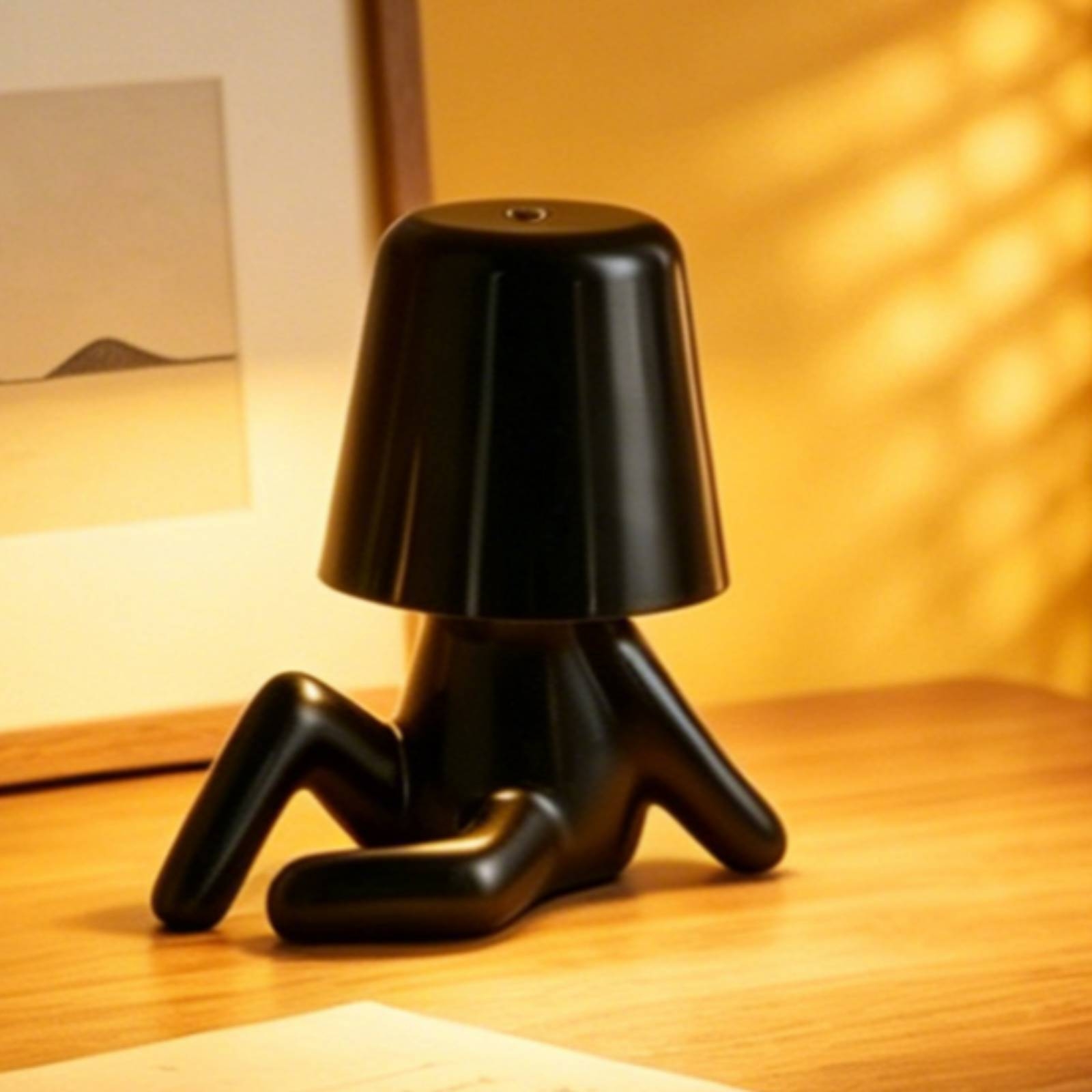 Sitting Figure Lamp ABS Resin  - Home Office Desk avis et prix