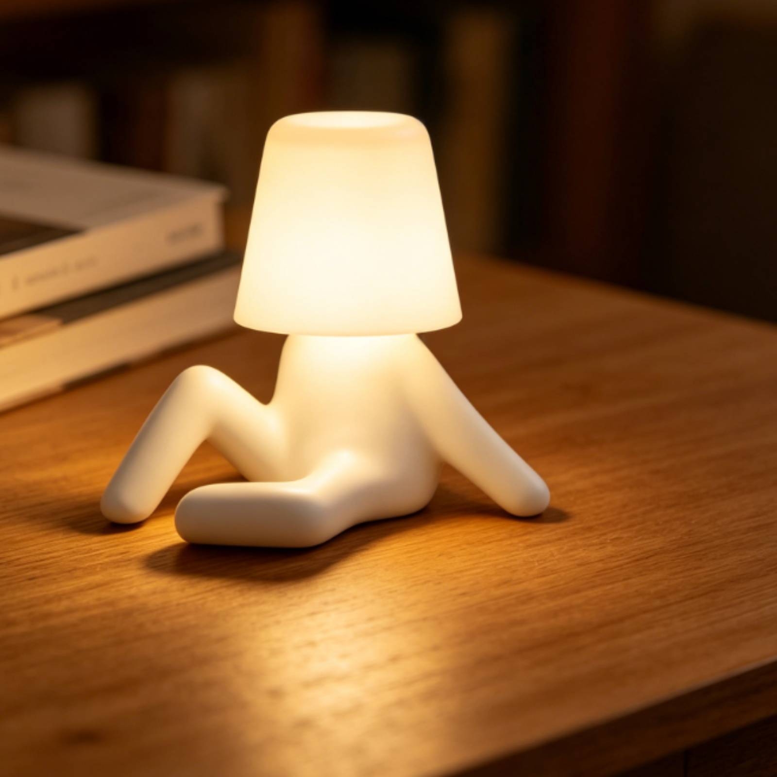 Sitting Figure Lamp ABS Resin  - Home Office Desk avis et prix