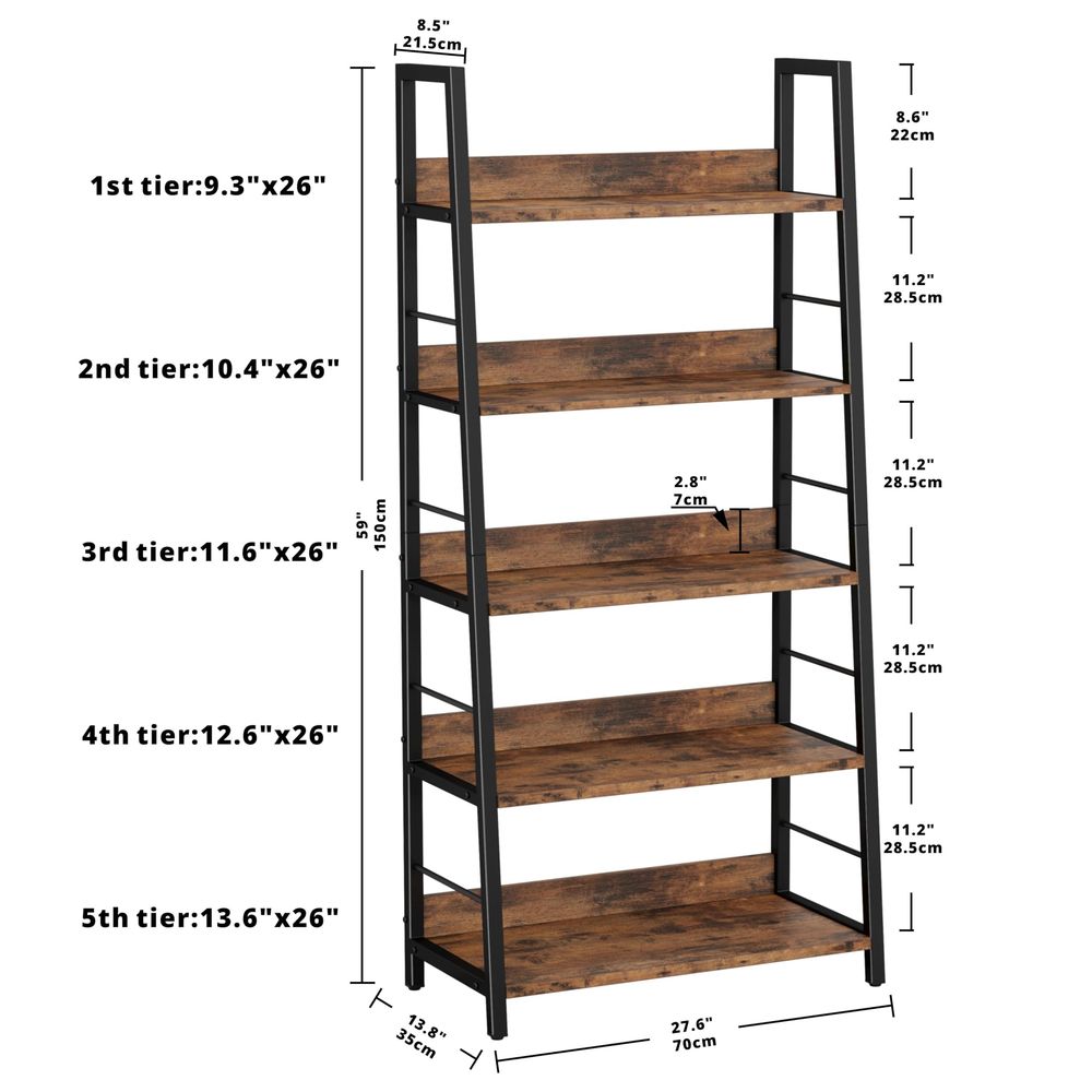 Industrial Bookshelves and Boo - Home Office For avis et prix