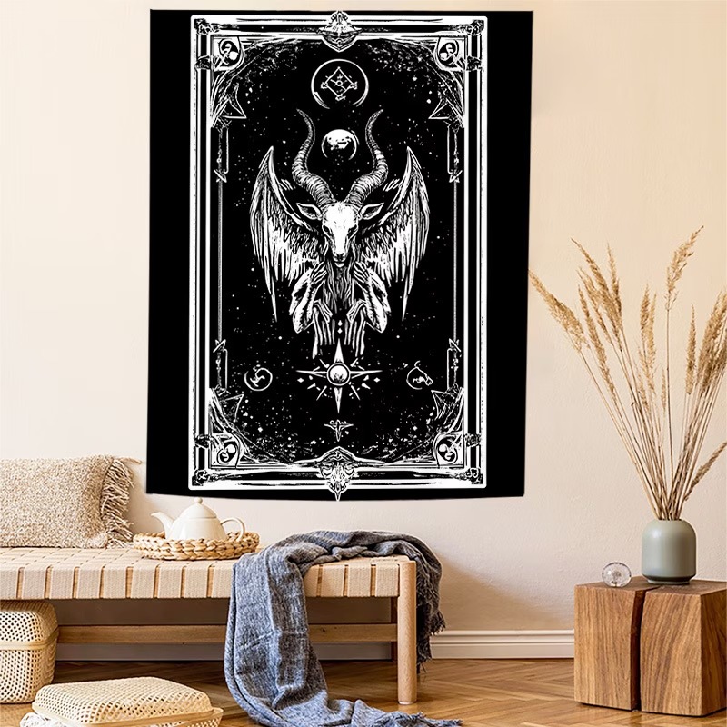 VIKAMA Tarot Style Baphomet Ta - Home Office Yoga Room avis et prix