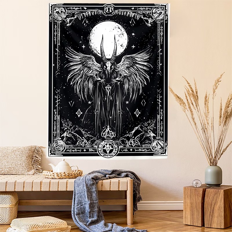 VIKAMA Tarot Style Baphomet Ta - Home Office Yoga Room avis et prix