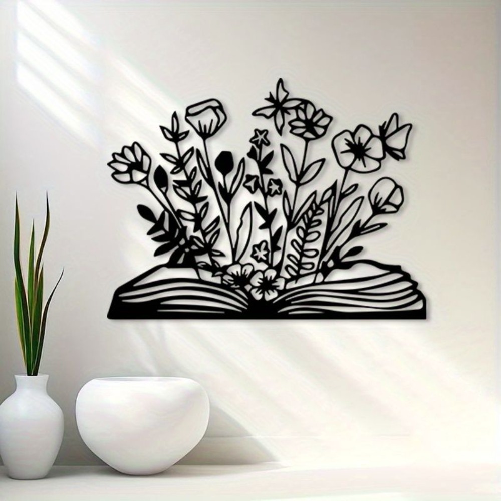HL Metal Wall Art Reading Them - Home Office And Library avis et prix
