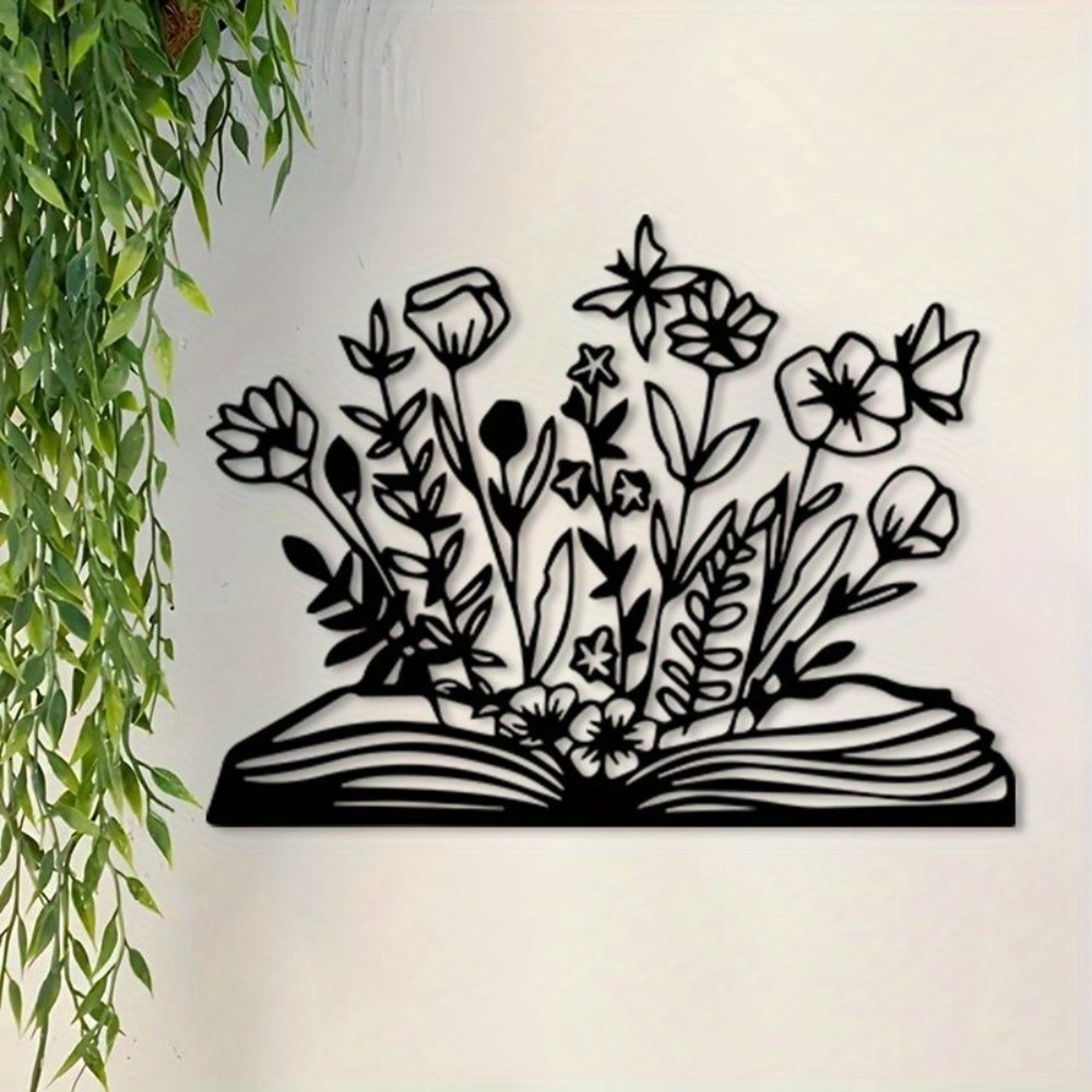 HL Metal Wall Art Reading Them - Home Office And Library avis et prix
