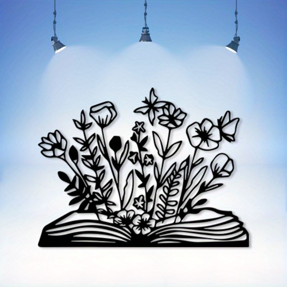 HL Metal Wall Art Reading Them - Home Office And Library avis et prix