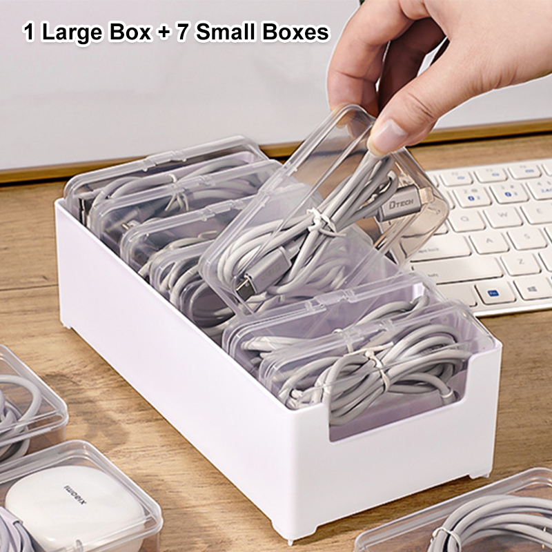 Transparent Data Cable Storage - Home Office Gadgets avis et prix
