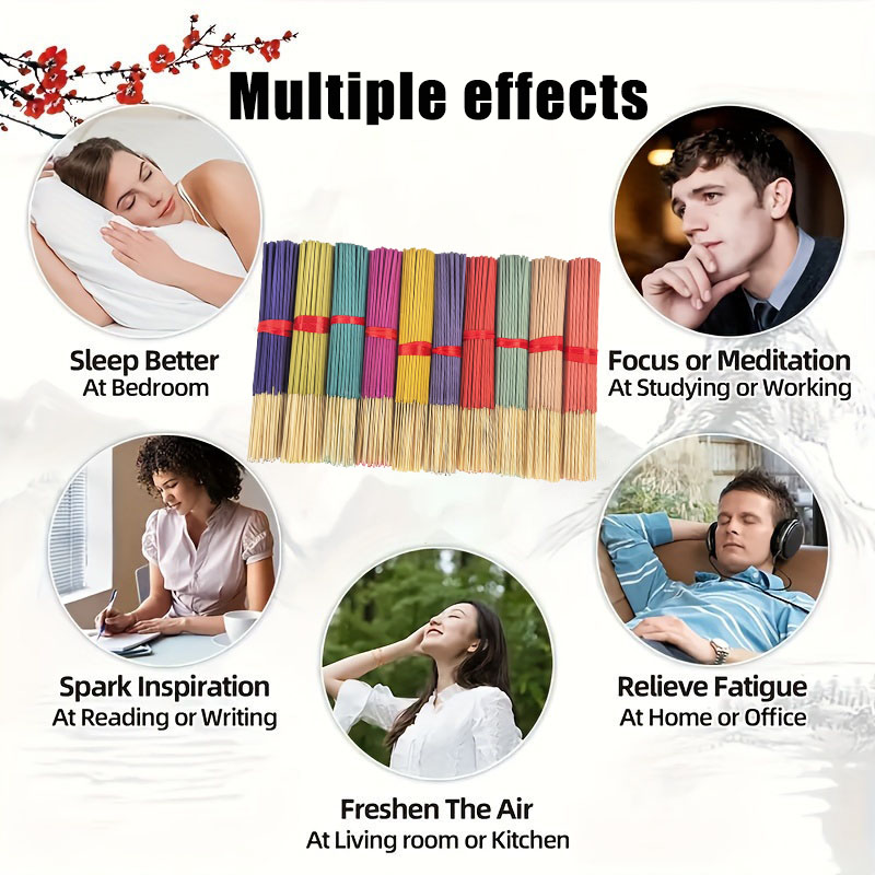 7 Sets of 350/700 Incense Stic - Home Office Yoga Room avis et prix