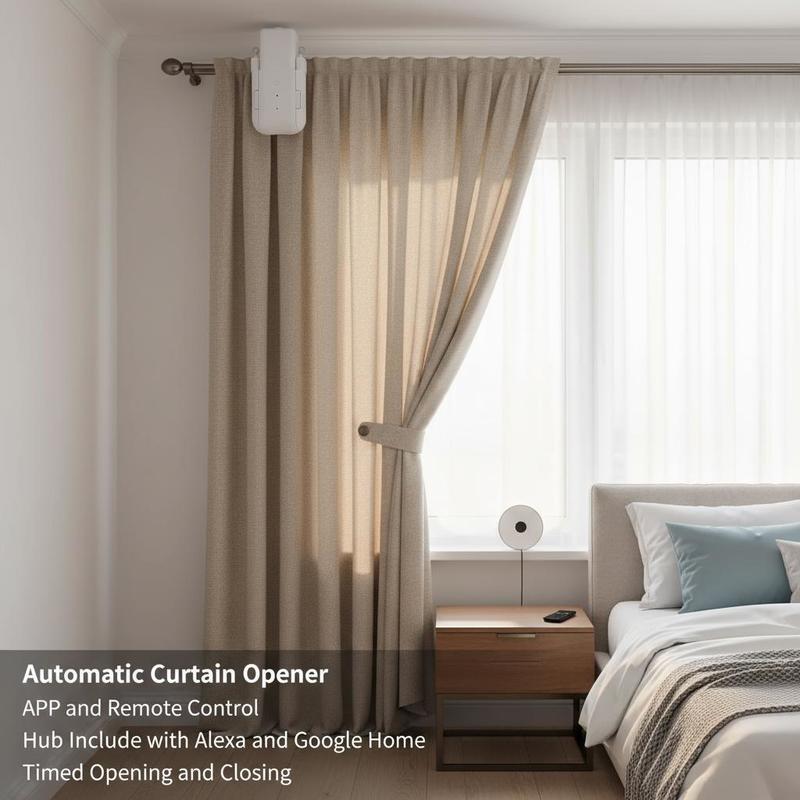 Smart Curtain Robot 12x8x5cm F - Home Office Google avis et prix