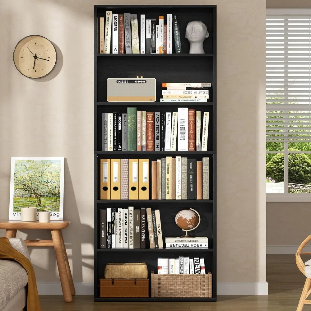 6-Tier Tall Open Bookcase, 70. - Home Office For avis et prix
