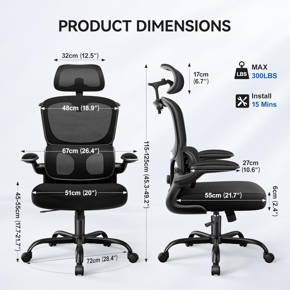 Ergonomic Office Chair, Mesh D - Home Office Desk avis et prix