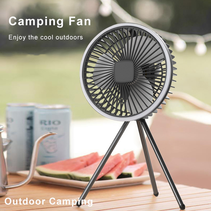 Portable Camping Fan 10000mAh  - Home Office Gadgets avis et prix