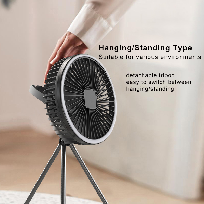 Portable Camping Fan 10000mAh  - Home Office Gadgets avis et prix