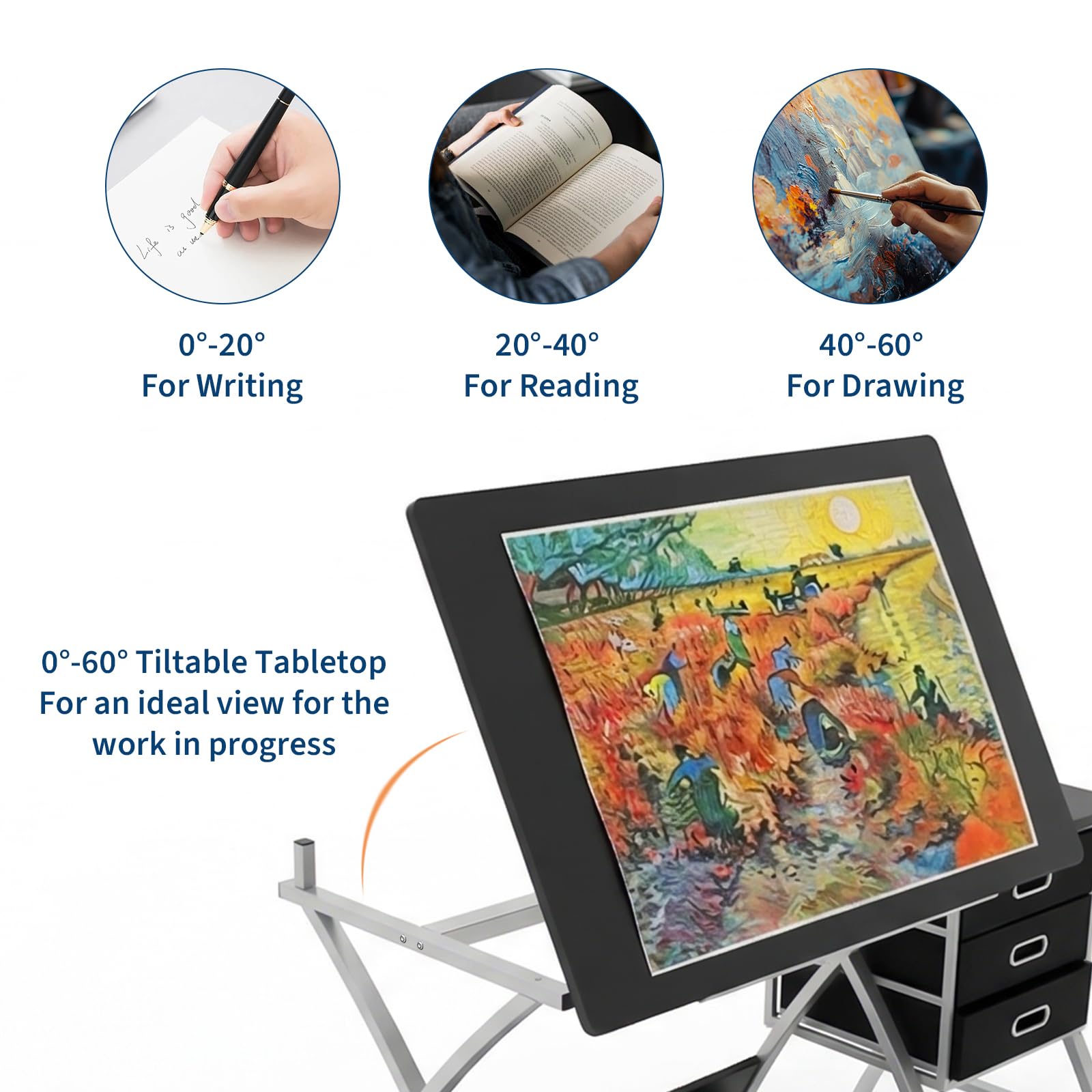 Tabletop Adjustable Drafting T - Home Office Desk avis et prix