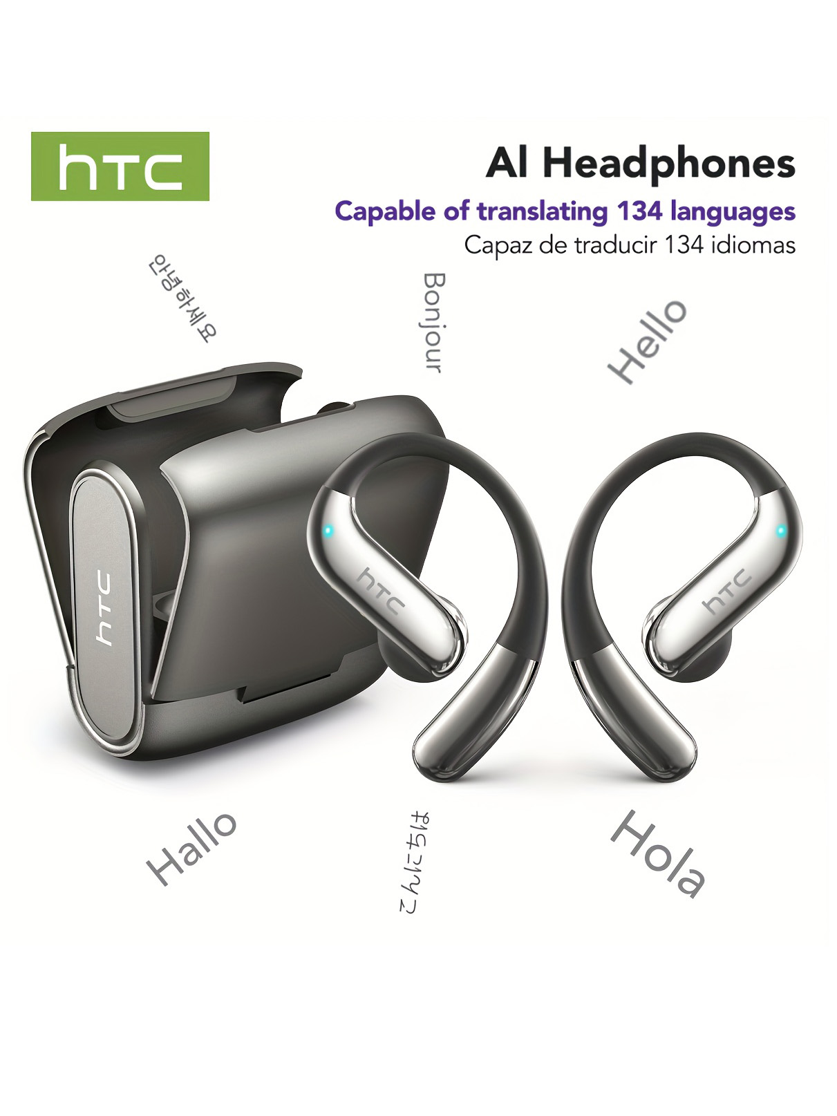 Open-ear Bluetooth Headphones  - Noise Canceling Headphones avis et prix