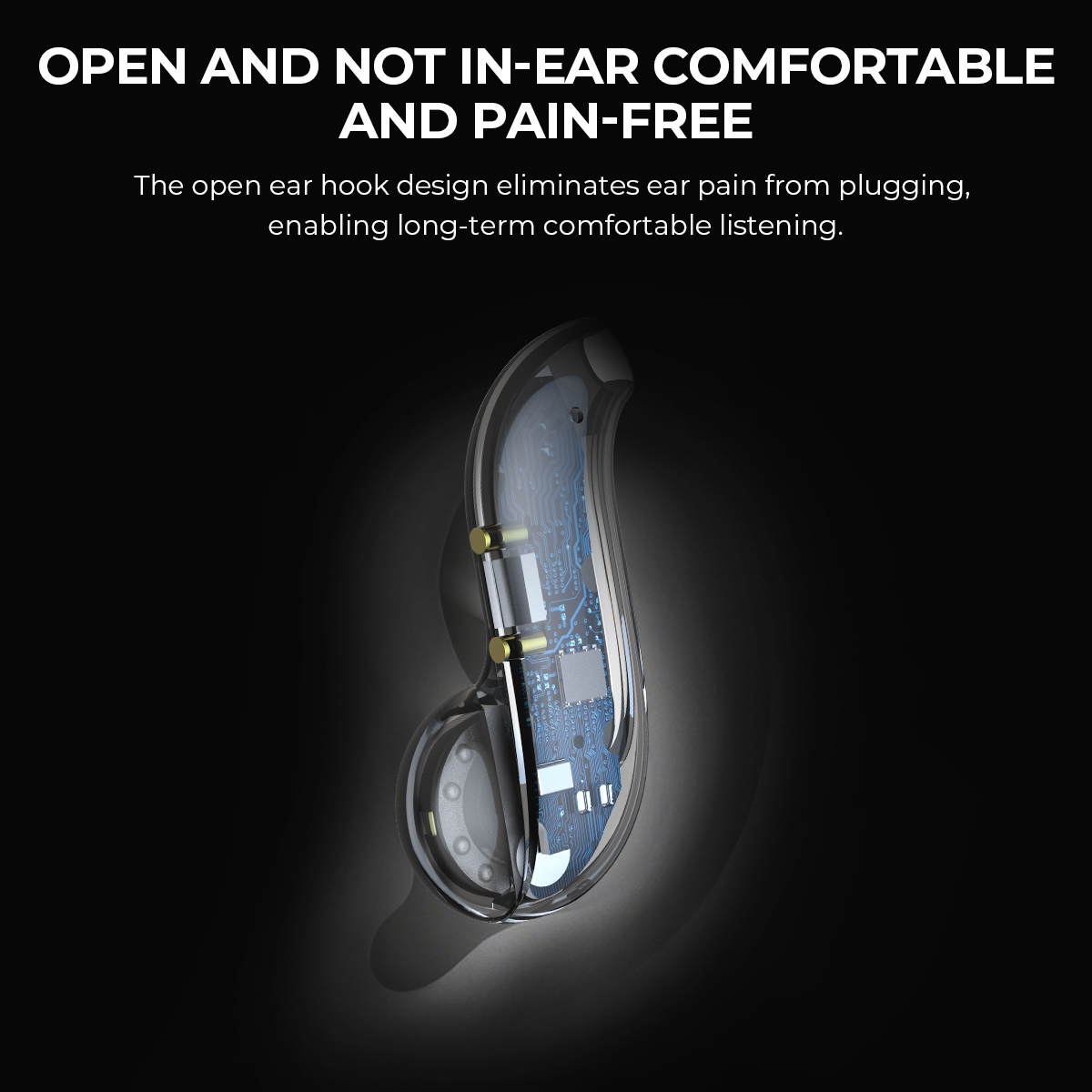 Open-ear Bluetooth Headphones  - Noise Canceling Headphones avis et prix