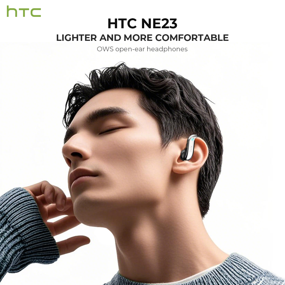 Open-ear Bluetooth Headphones  - Noise Canceling Headphones avis et prix