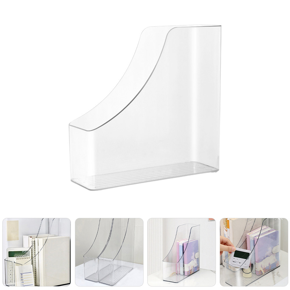 2Pcs Clear File Boxes Transpar - Home Office And Library avis et prix