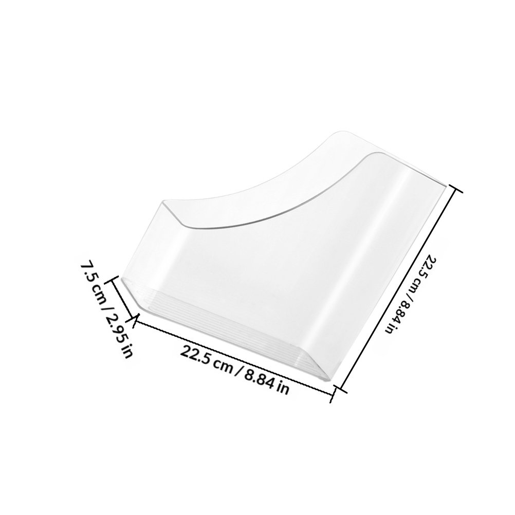 2Pcs Clear File Boxes Transpar - Home Office And Library avis et prix