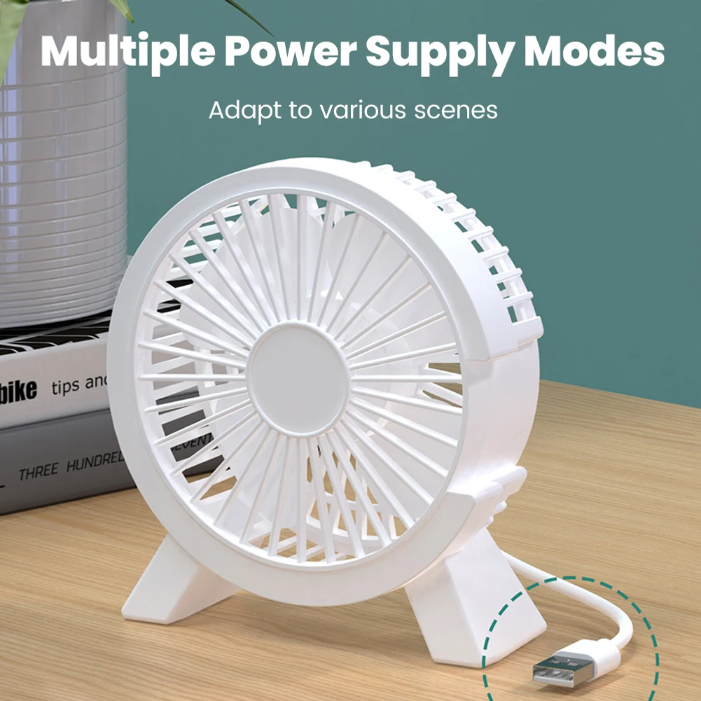 Mini USB Rechargeable Table Fa - Home Office Gadgets avis et prix