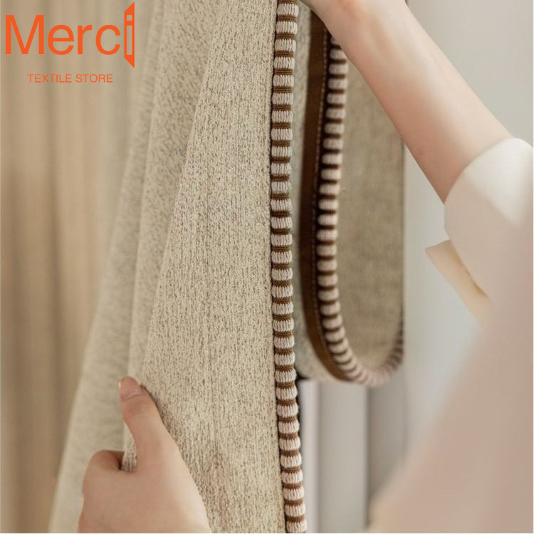 French Cotton and Linen Curtai - Home Office Rate 2025 avis et prix