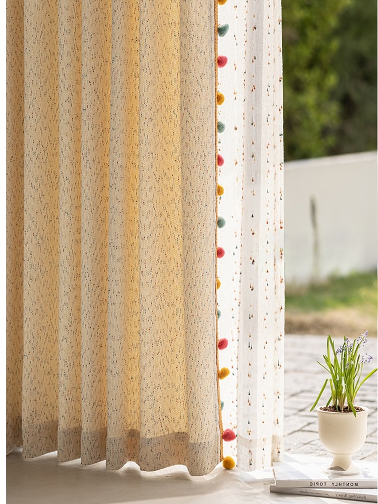 Colorful Lace Bean Curtains Bo - Home Office Yoga Room avis et prix
