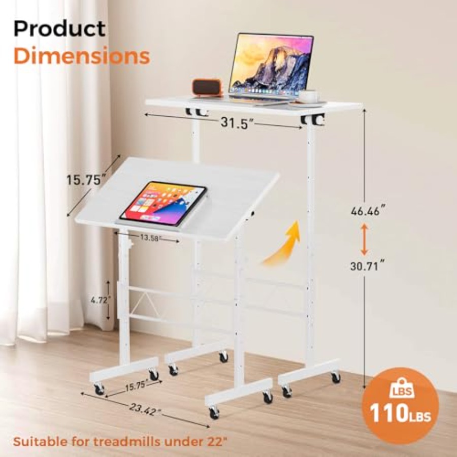 Standing Desk Adjustable Heigh - Home Office Desk avis et prix