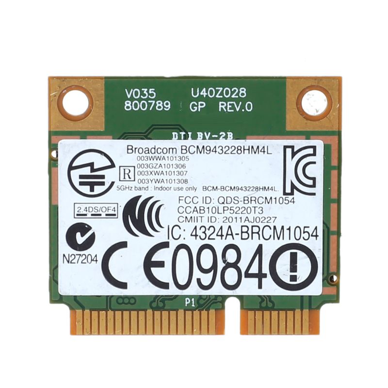 BCM4322 Wireless 802.11a/b/g/n - Home Office Official avis et prix