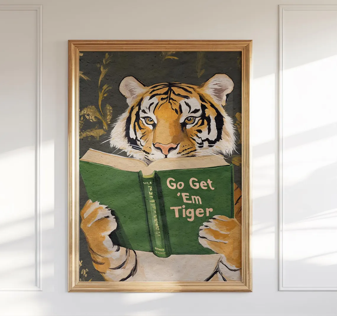 2026 Humorous Bookworm Wall Ar - Home Office And Library avis et prix