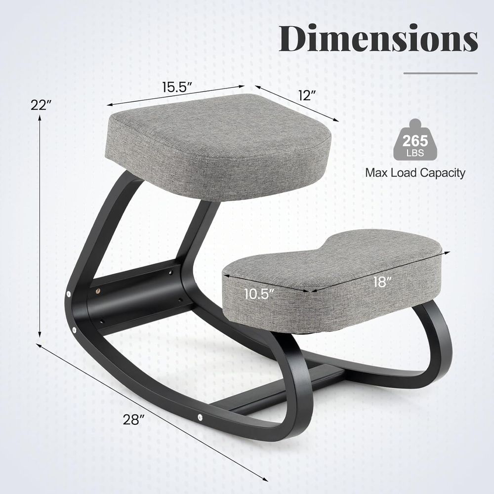 Ergonomic Kneeling Chair with  - Home Office Desk avis et prix
